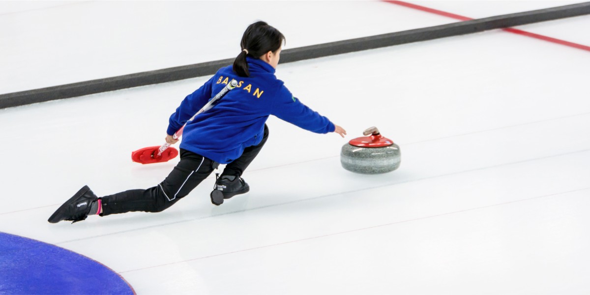 プレイ中の選手
